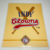 Indianapolis Clowns Logo Print | 11inx14in