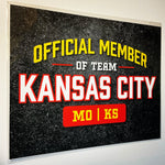 Team KC (Red) | 11inx14in Standard Print