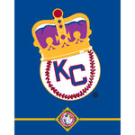 Kansas City Monarchs Logo Print (Blue) | 11inx14in