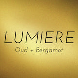 LUMIERE | Oud + Bergamot Candle