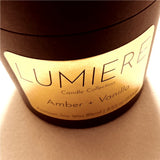 LUMIERE | Amber + Vanilla Candle