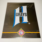 Homestead Grays Logo Print | 11inx14in