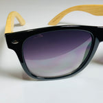 Bamboo Sunglasses | Gloss Black